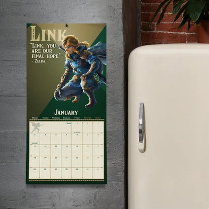 The Legend of Zelda 2027 Official Square Wall Calendar
