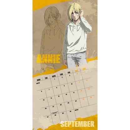 Attack on Titans Official 2027 Square Wall Calendar