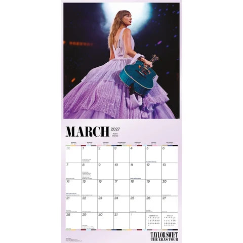 Taylor Swift Official 2027 Square Wall Calendar