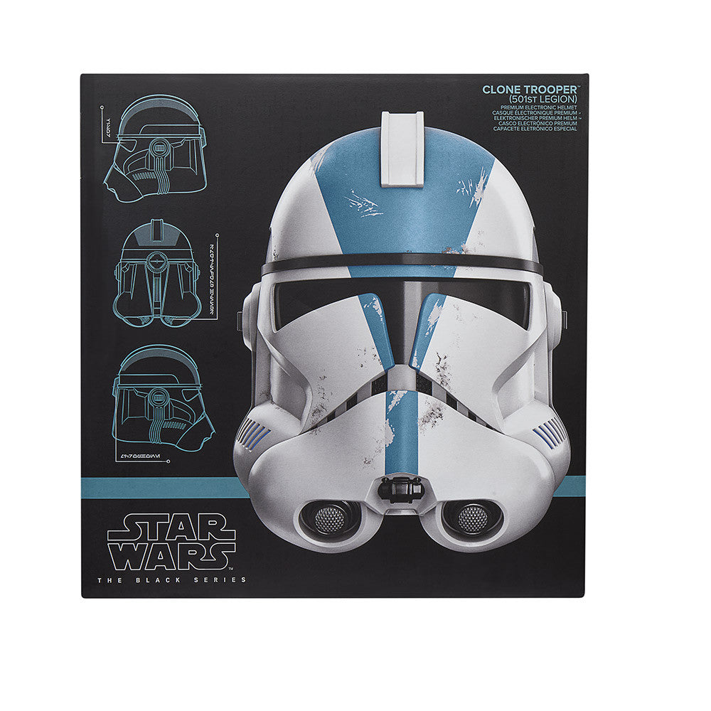 Star Wars The Black Series Clone Trooper Electronic Helmet (501st Legion)