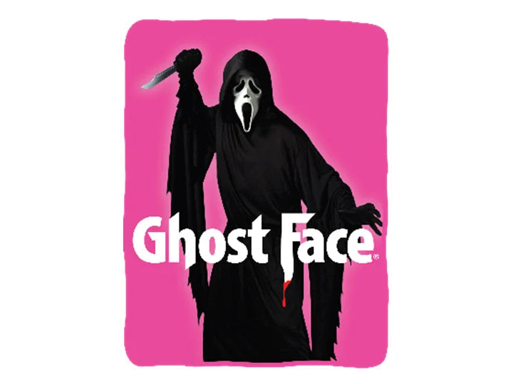 Ghostface Pink Fleece Blanket 45*60