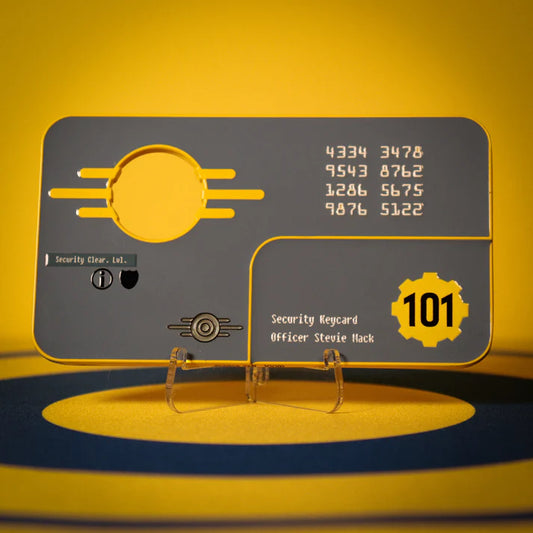 Fallout 3 Vault 101 Limited Ed Security Keycard