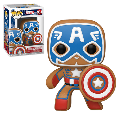 POP Marvel: Holiday - Gingerbread Capt America 933