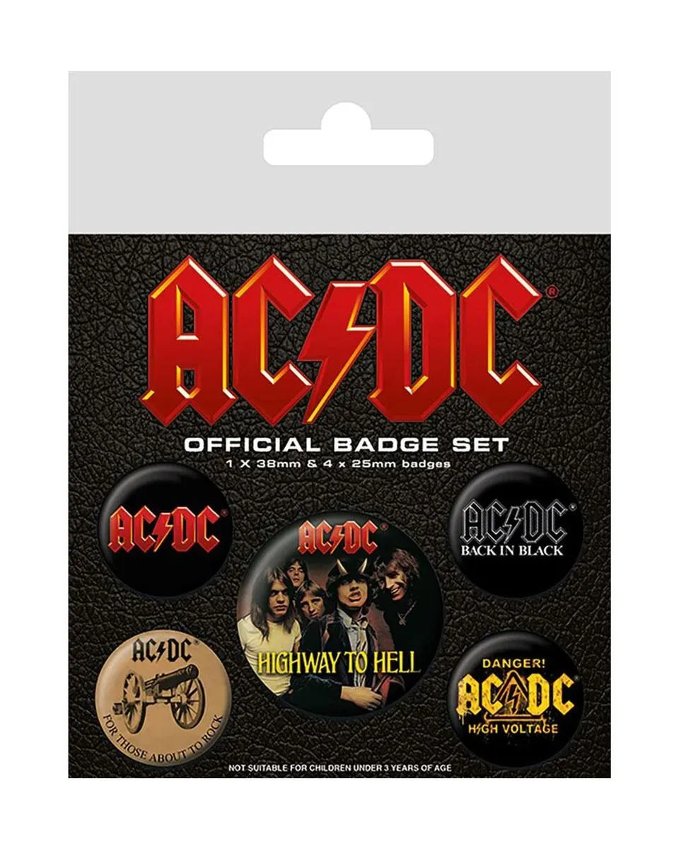 AC/DC Badge Pack