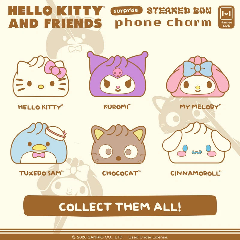 Sanrio Blind Strap Series 2 - Steamed Bun - NEW