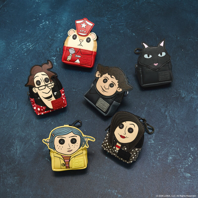 Loungefly Coraline Mystery Mini Backpack Key Charm