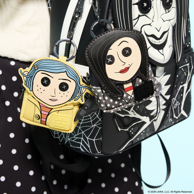 Loungefly Coraline Mystery Mini Backpack Key Charm