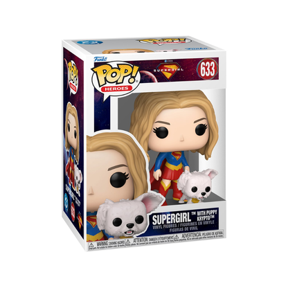 POP Movie: Supergirl - Supergirl with Puppy Krypto