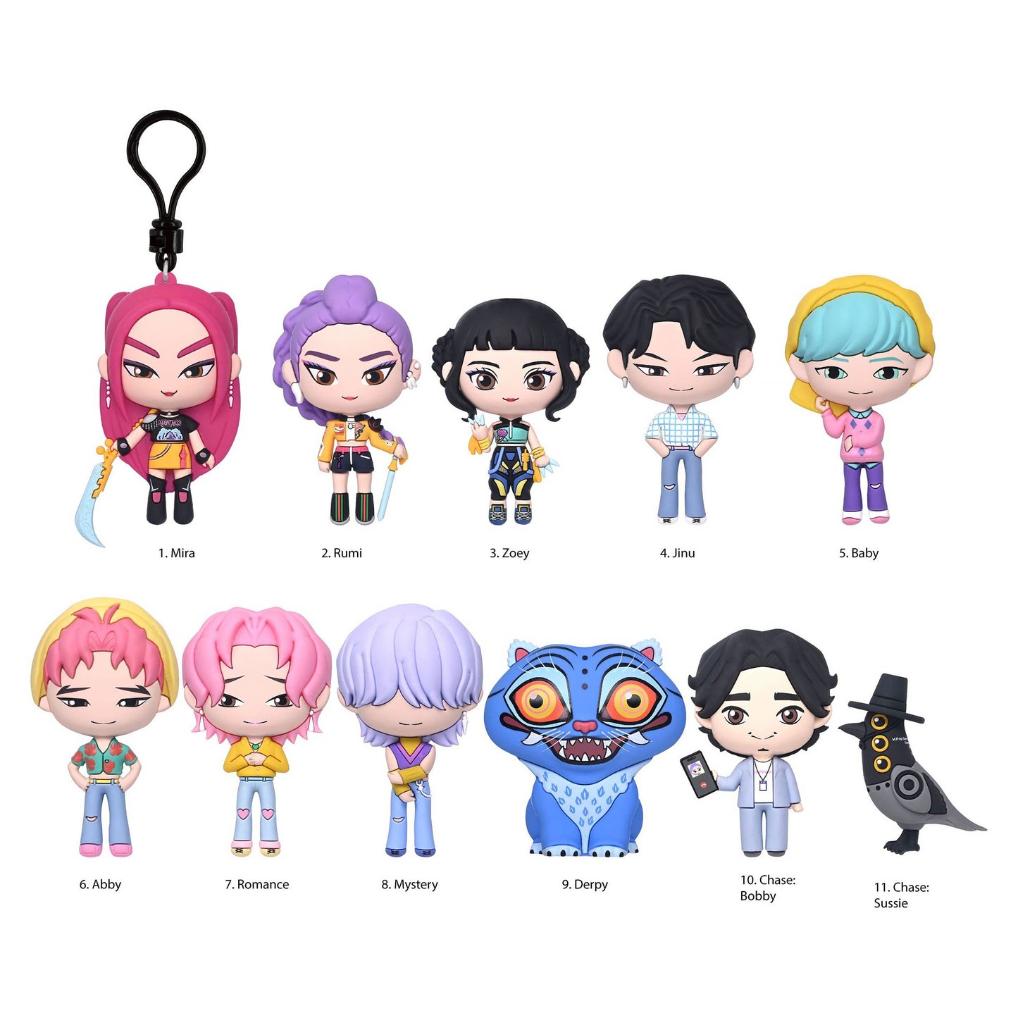 K-Pop Demon Hunters Series 1 Bag Clips