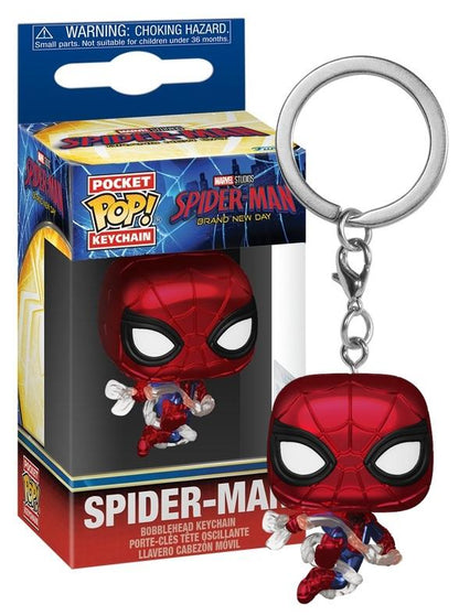 POP Keychain: Spider-Man Brand ND - Spider-Man MT