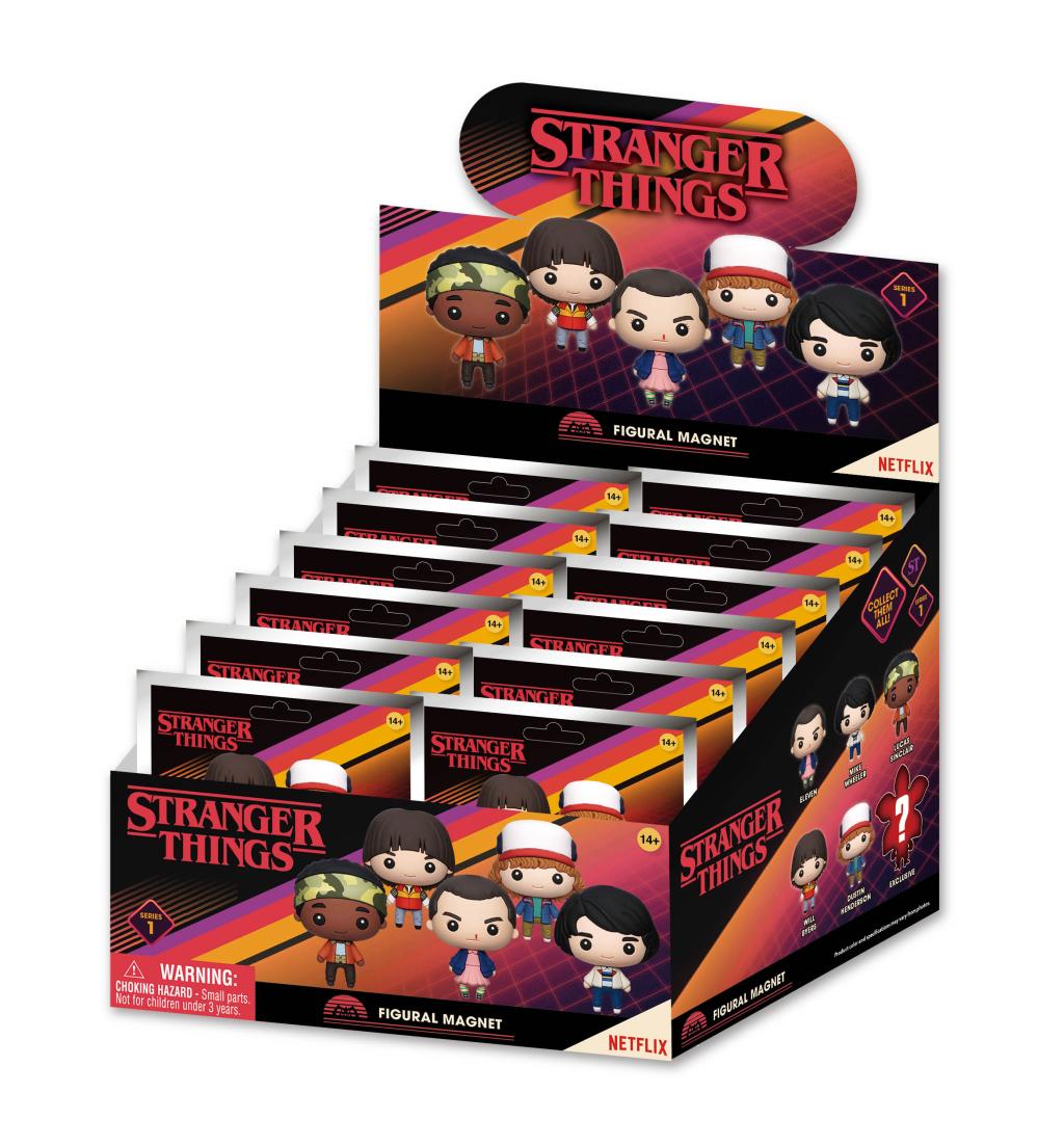 Stranger Things 3D Foam Magnets Series 1