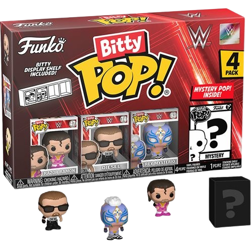 Bitty POP! WWE - Razor Ramon 4-Pack
