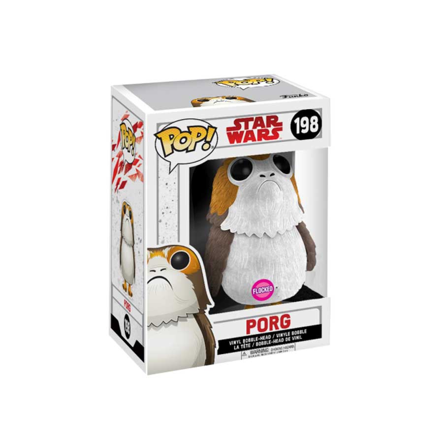 POP! Star Wars: Porg 198 Flocked
