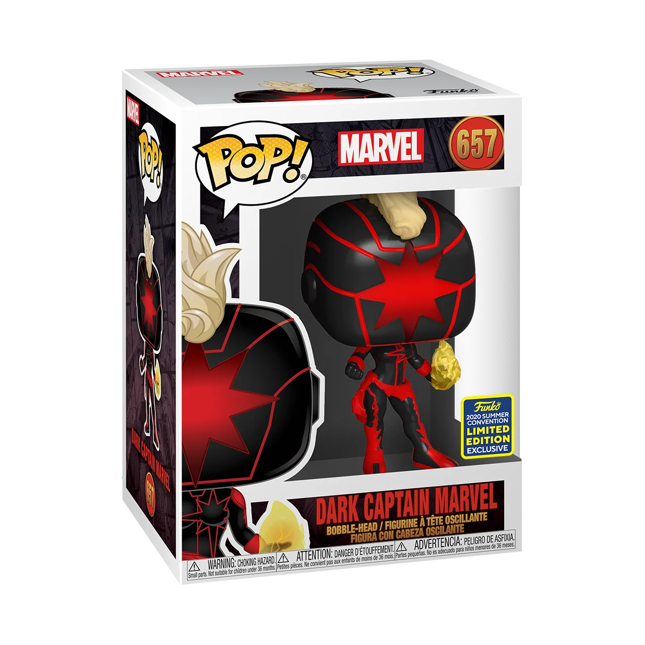 POP! Marvel: Dark Captain Marvel 657