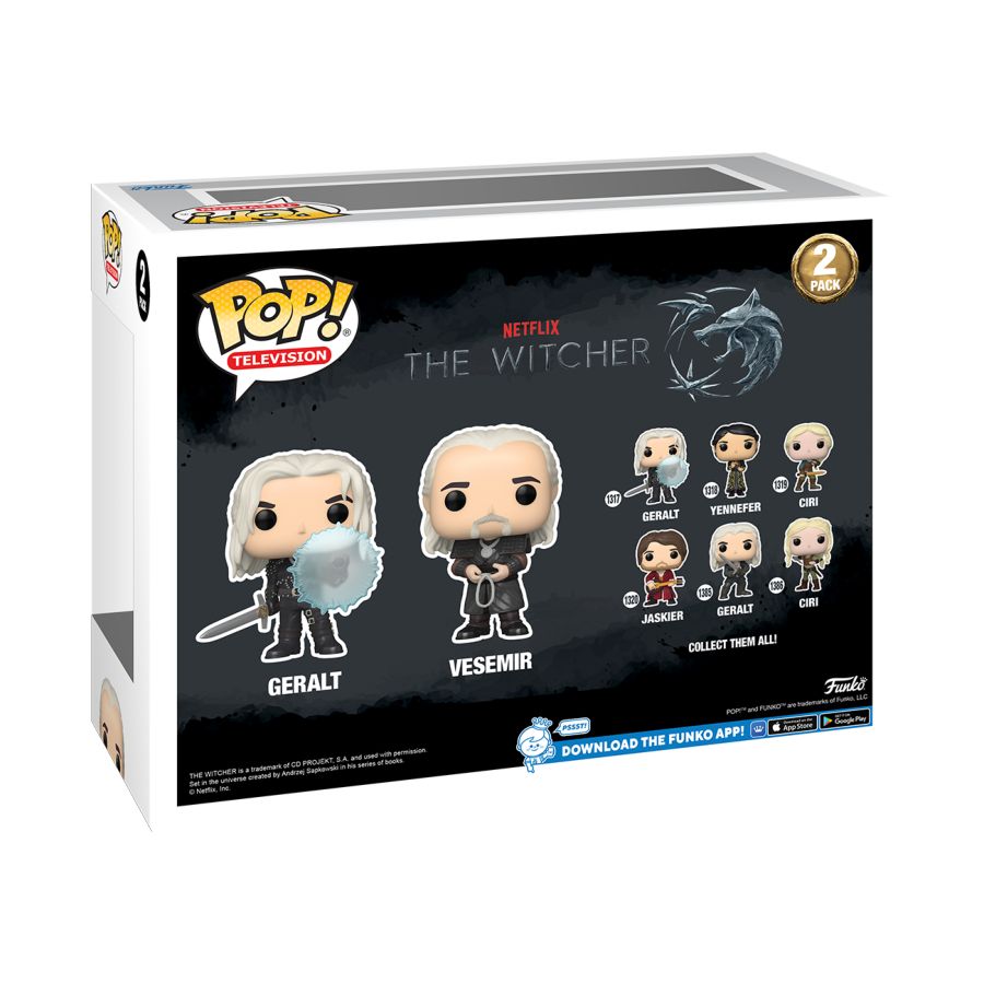 POP TV: Witcher - Geralt & Vesemir