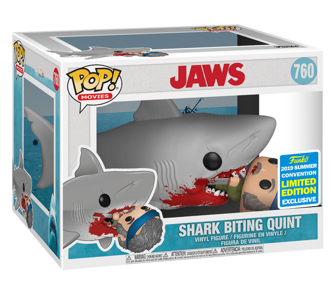 POP: Jaws: Shark Biting Quint 760 SDCC 2019
