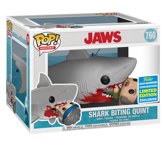 POP: Jaws: Shark Biting Quint 760 SDCC 2019