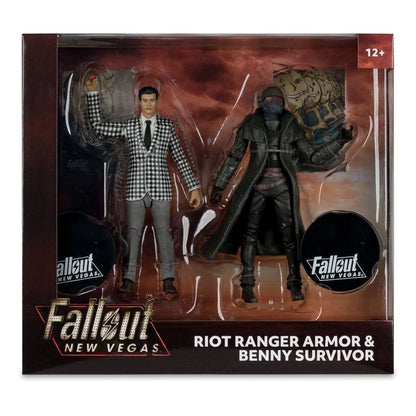 Fallout: New Vegas Statue Riot Ranger + Benny