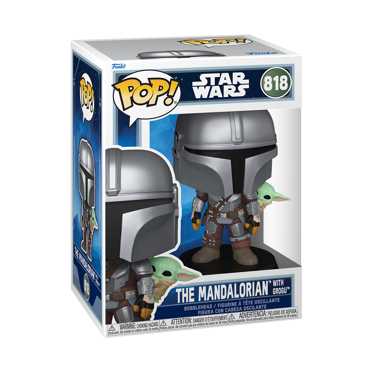 POP Star Wars: M&G - The Mandalorian w/Grogu