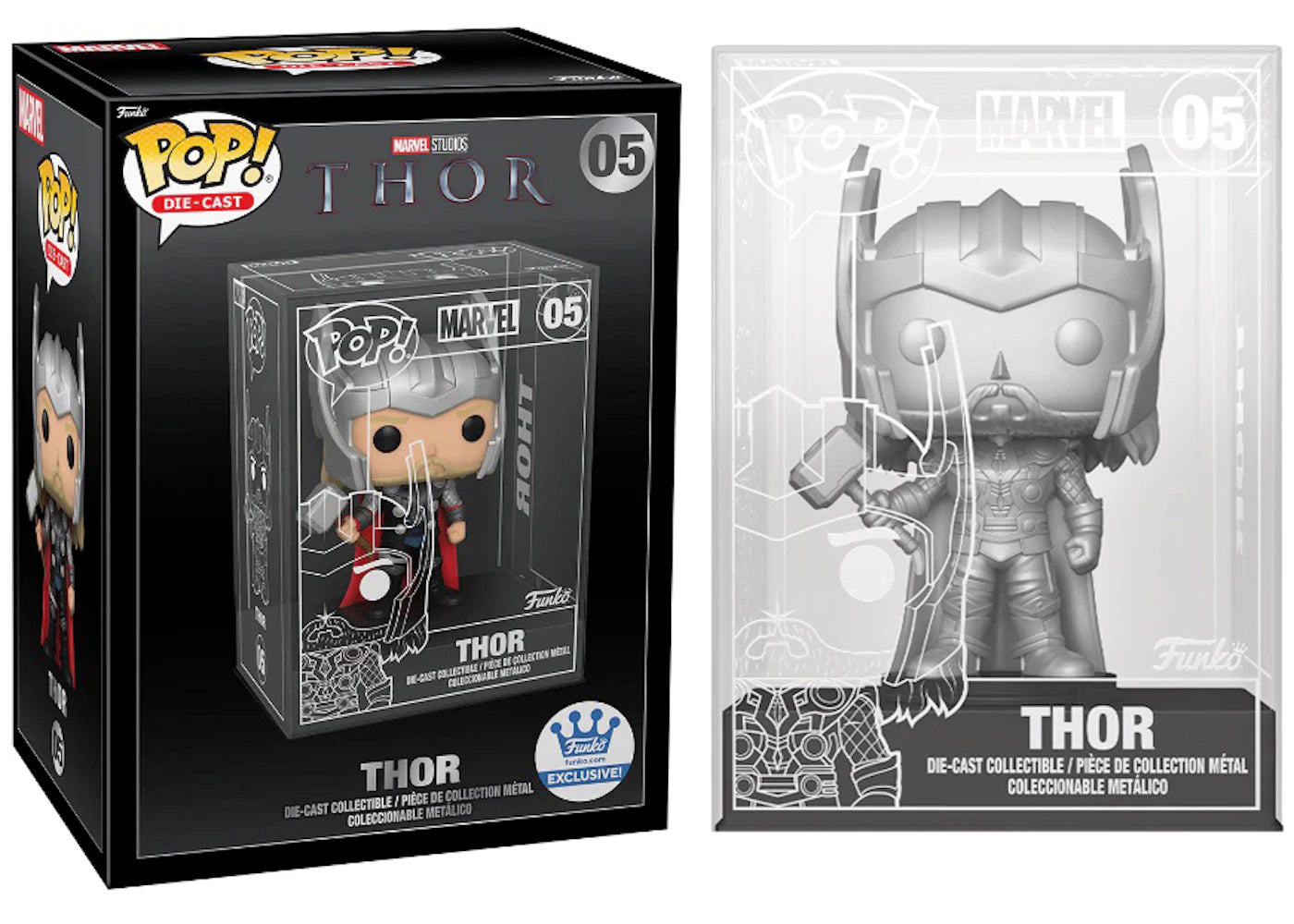 POP: Die-Cast: Marvel: Thor 05 Silver Chase