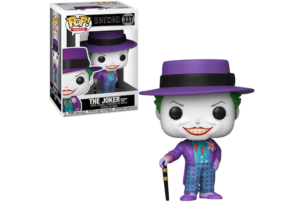 POP Heroes:Batman 1989 - Joker with Hat 337