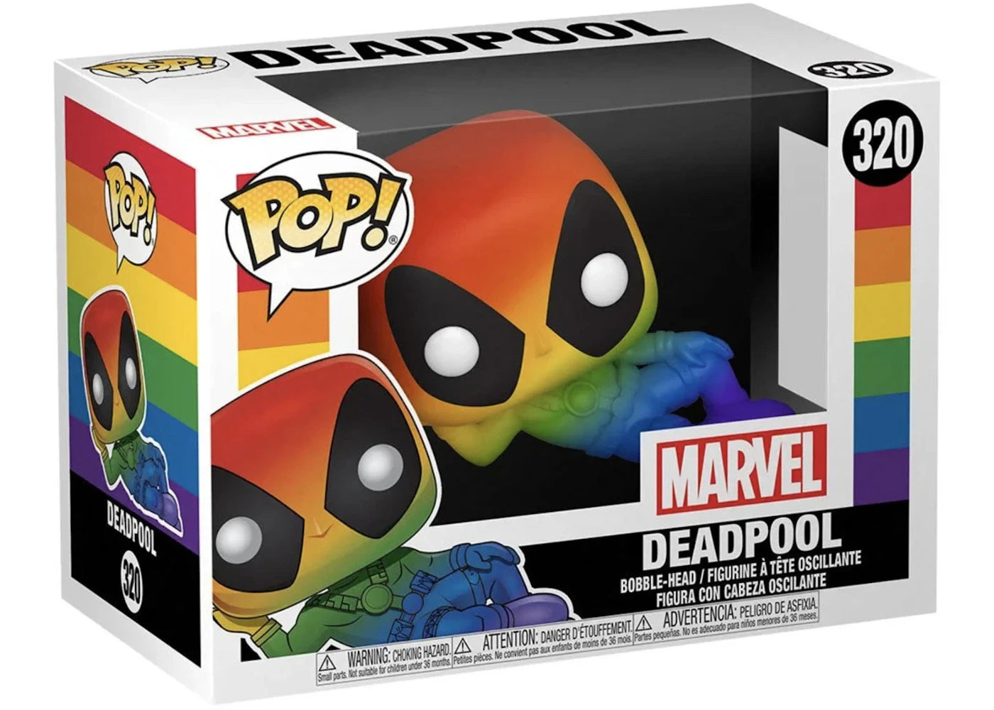 POP! Marvel Pride - Deadpool (RNBW)