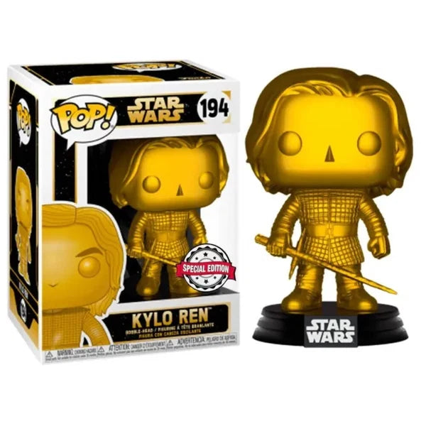 POP! Star Wars Kylo Ren Gold Spec Ed