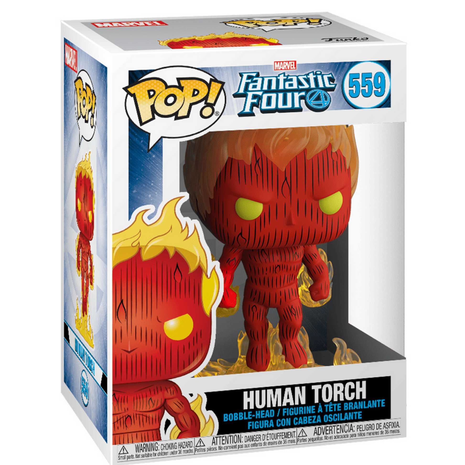 POP Marvel: Fantastic Four - Human Torch