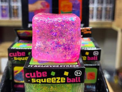 Glitter Cube Squish
