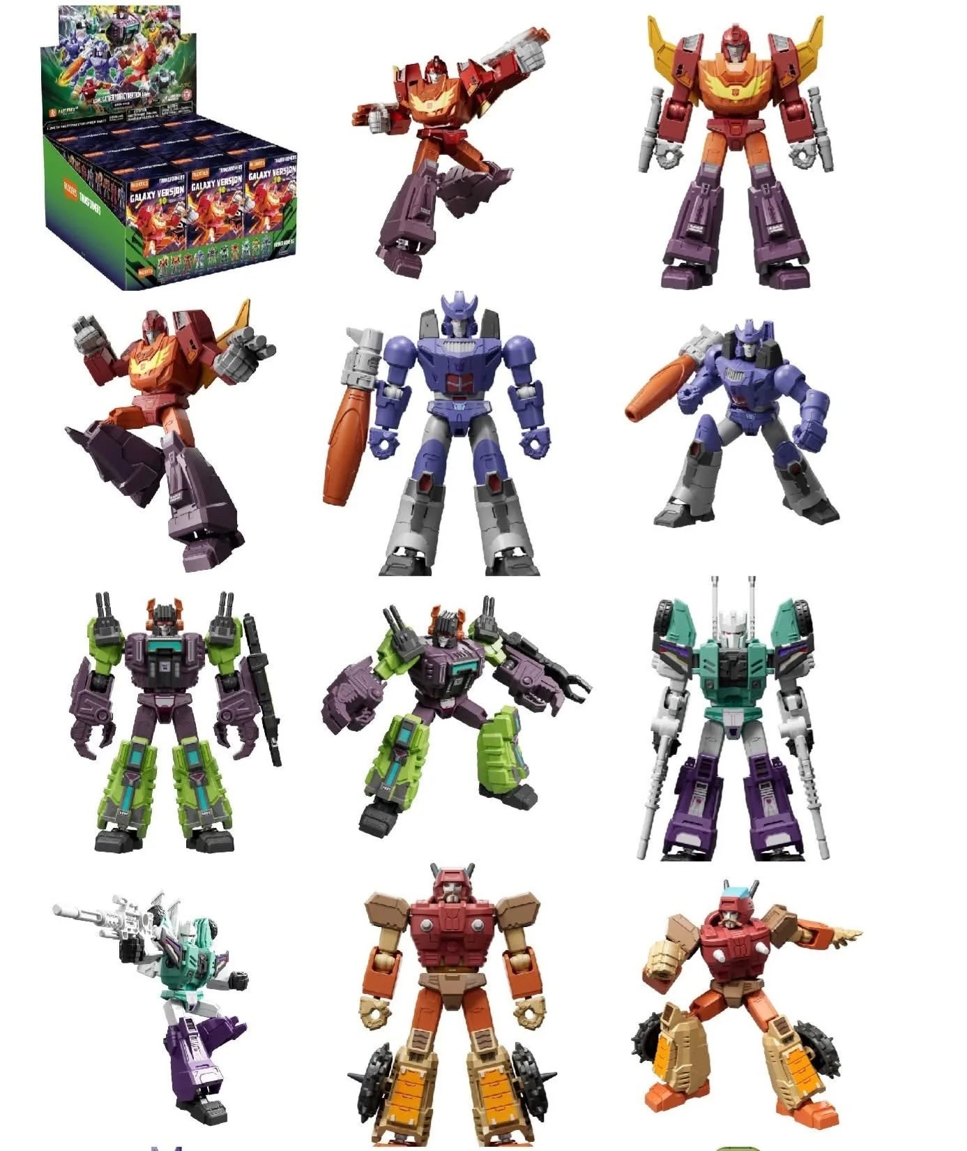 Transformers Galaxy Version 10 "One Shall Stand" Blokees Model Kit