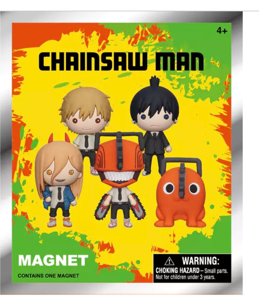 Chainsaw Man 3D Foam Magnets Series 1