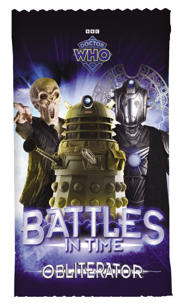 Dr Who Battles In Time - Obliterator Booster