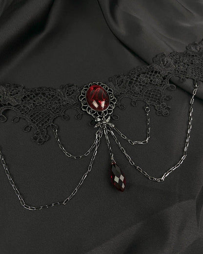 Lace Bow Choker