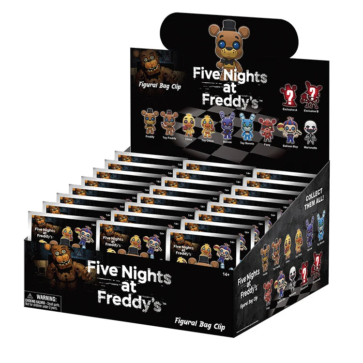 Five Nights At Freddy's Series 1 3D Keychains