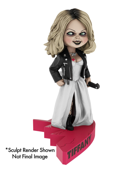 Bride of Chucky Tiffany Head Knocker w/Heart Base
