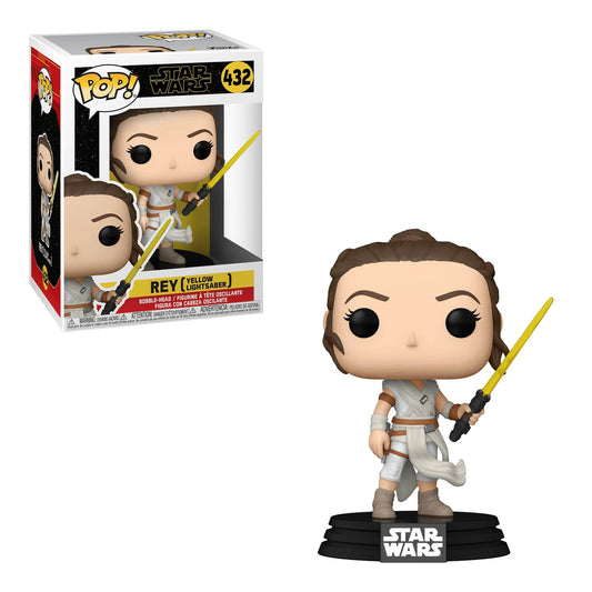POP: Star Wars: Rey 432 (Yellow Lightsaber)