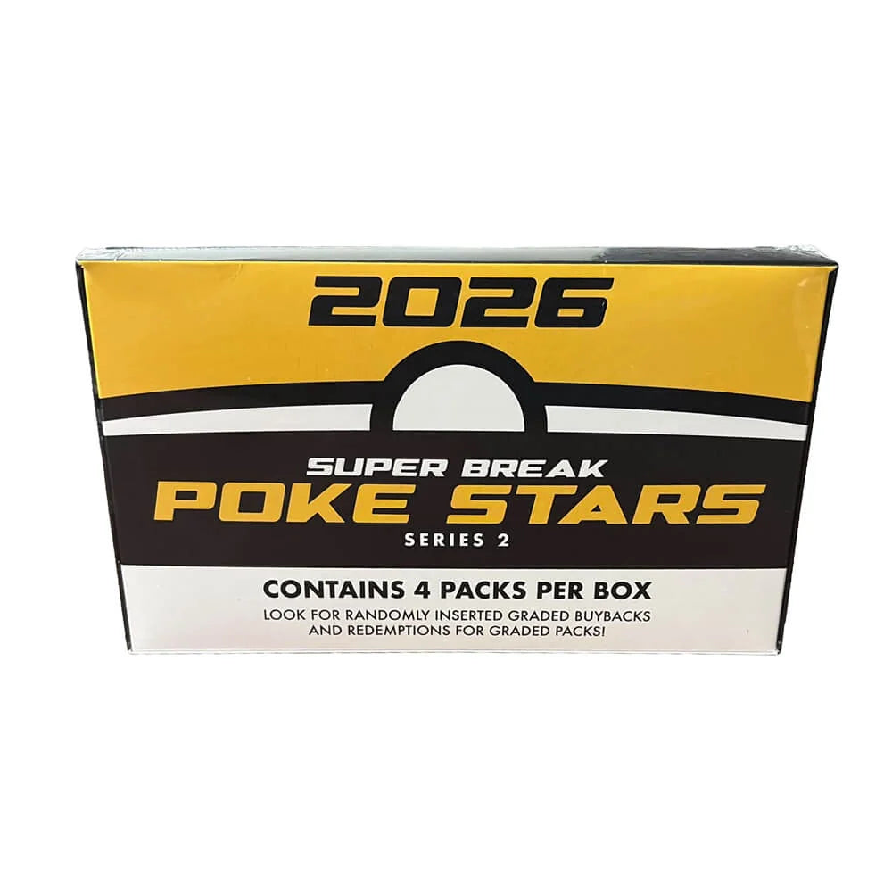 Pokemon 2026 Super Break Poke Stars Series 2 Box