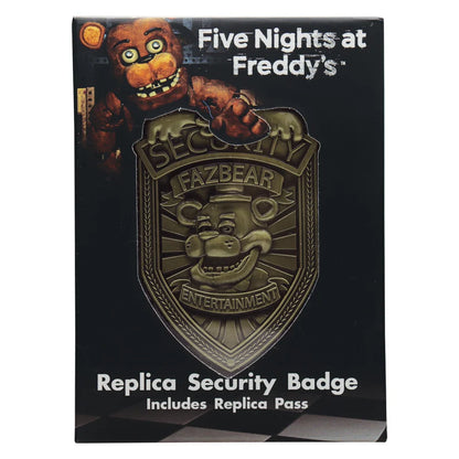 Five Nights at Freddy's Replica Security Badge