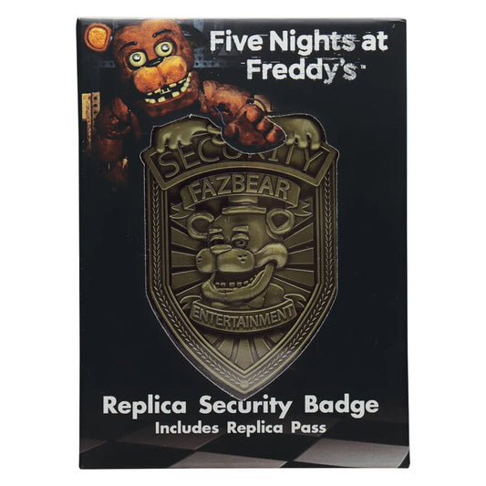 Five Nights at Freddy's Replica Security Badge