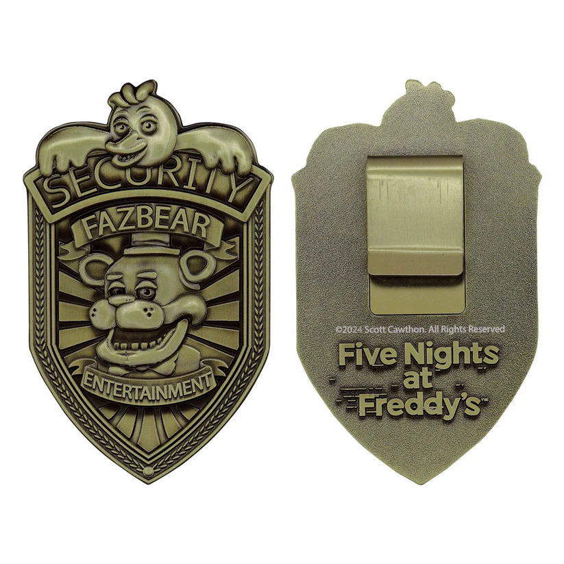 Five Nights at Freddy's Replica Security Badge