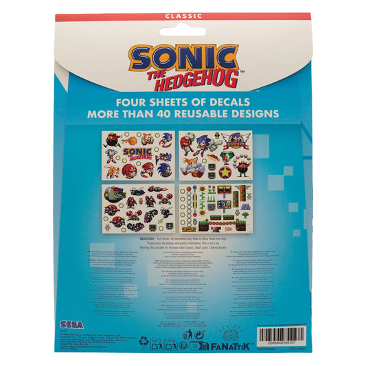 Sonic The Hedgehog Retro Tech Decals