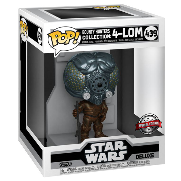 POP! Deluxe: SW Bounty Hunters Collection: 4-LOM