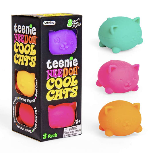 Teenie Needoh Cool Cats Fidget Toy