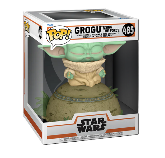 POP! Deluxe: Mandalorian - Grogu Using Force 485