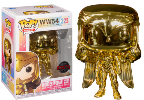 POP: WW84: Wonder Woman (Golden Armor^ Gld Chrome)
