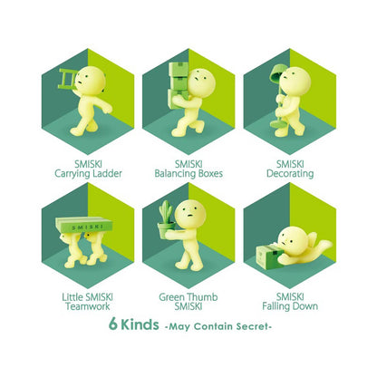 Smiski Moving Mini Figures