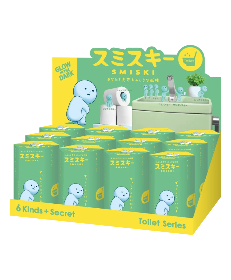 Smiski Toilet Mini Figures