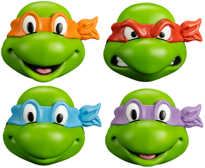 TMNT Retro Injection Mask - Michelangelo