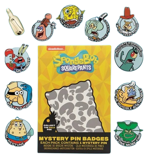 SpongeBob SquarePants Mystery Pins
