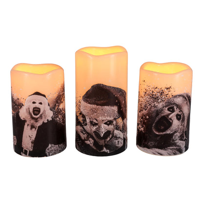 Terrifier 3 Pack LED Candle Set